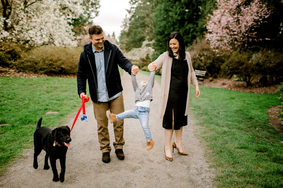 seattle maternity and newborn photographer, seattle family photography, arboretum