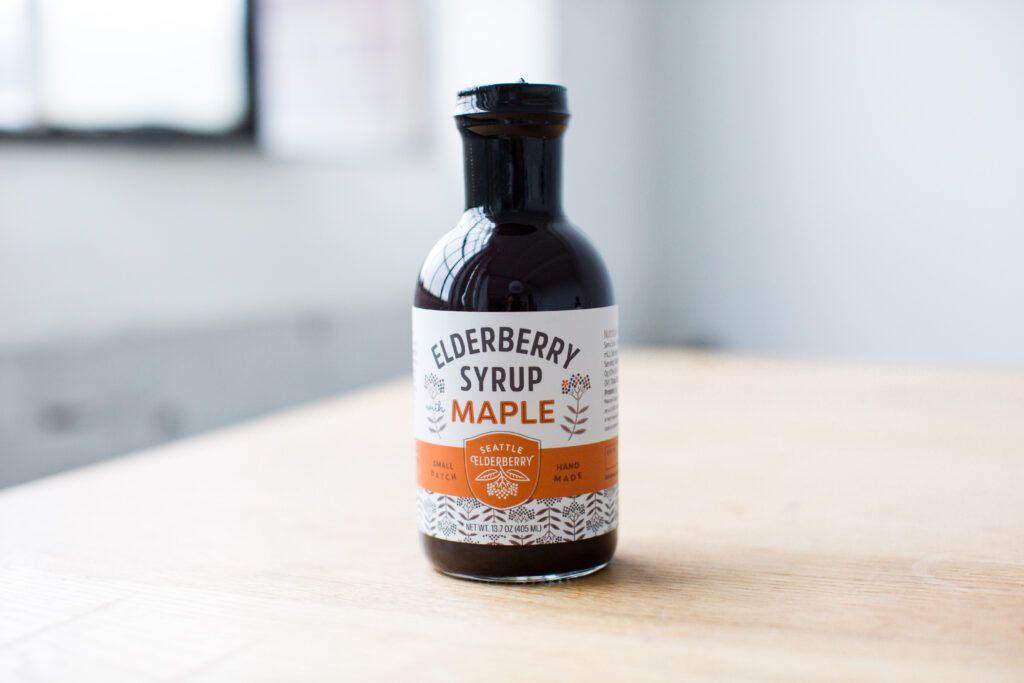seattle elderberry product photography
